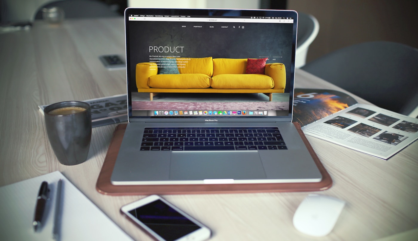 Website design and layout planning